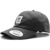 Surf Monkey Berretto da baseball classico in cotone tinta unita, Grigio scuro, taglia unica