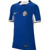 Nike Unisex Kids Top CFC Y Nk DF Stad JSY SS HM, Rush Blue/White/Club Gold, DX2759-496, XS