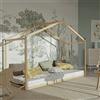 Le Quai des affaires letto, Legno, 1 Persona