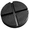 YIXISI Universale Tampone in Gomma Cric Sollevatore Auto Ponte con Scanalatura, Scanalato Telaio Gomma Jack Pad, per Trolly e Piattaforme di Sollevamento