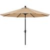 ABCCANOPY 230cm Ombrellone da Esterno Idrorepellente - Ombrellone da Giardino Ombrellone da Mercato, Khaki