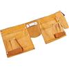 Amtech Am-Tech - Cintura economica con 11 tasche porta utensili, in cuoio