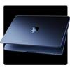Soonjet Custodia per Macbook Air M2 13,6 Pollici M2 A2681 2022 2023, Robusta e Durevole Cover MacBook Air 13 M2, Protezione in Plastica Rigida - Mezzanotte Trasparente