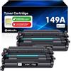 inkalfa 149A W1490A Con Chip Cartuccia Toner Compatibile per HP 149A 149X W1490A W1490X Toner Laserjet Pro 4002dn 4002dw 4002d 4002 Laserjet MFP 4102fdw 4102dw 4102fdn 4102 Nero, Confezione da 2