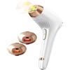 COSBEAUTY Epilatore Luce Pulsata, Efficiente Epilatore Laser con 3 Testine Sostituibili, 5 Energia Livelli, 300.000 IPL Depilatore Luce Pulsata per Depilatore Corpo Donna, Uomo, Viso, Ascelle, Gambe
