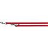 Trixie Guinzaglio Doppio Regolabile per Cani, Taglia X-Small/Small, Rosso