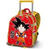 KARACTERMANIA Dragon Ball Kintoun-Zaino con Ruote Piccolo, Rosso, 26 x 34 cm, Capacità 12,5 L