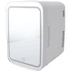 HCPZL Frigorifero portatile a specchio con luce di riempimento, mini frigorifero portatile compatto illuminato a specchio, mini frigorifero da 4 litri, cura della pelle, deposito trucco per casa auto
