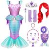 Spooktacular Creations Costume da Sirena per Bambine, Costume da Ariel per Feste di Halloween e Feste in Maschera