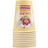 Cogir Pro - Tovaglia 89150i - 10 bicchieri di cartone, 20 cl
