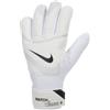 Nike Unisex Kids Guanti Da Portiere Nk Gk Match Jr - Ho23, White/Pure Platinum/Black, FJ4864-100, 8