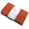 SpazioTessile - Granfoulard Copridivano Telo Copritutto Cotone 50% Poliestere 50% Made in Italy, Telo Arredo Copritutto Tinta Unita, Perfetto per Coprire Divani, Poltrone, Letti (170x280, Terracotta)