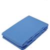 BASSETTI linea pop color lenzuolo coprimaterasso per sotto 100% cotone con ANGOLI ELASTICI CUCITI matrimoniale piazza mezzo singolo (U7 Nuvola, SINGOLO 90x200)