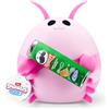 Snackles Snackle Serie 2 Snackle da 20 cm di ZURU, peluche batuffoloso, coccoloso e schiacciabile da 20 cm con accessorio snack, Pink Shrimp (Pringles, Sour Cream & Onion)