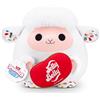 Snackles Agnellino Pasquale 20 cm (Jelly Belly) di ZURU, Peluche Morbido, Regalo Pasqua Bambini (Lamb)