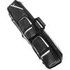 Honfam Custodia per stecca da biliardo, custodia per 4 stecche e 8 aste, colore: nero