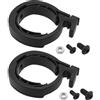 SG Store 2 Pezzi Anello Di Bloccaggio Pieghevole per Scooter Compatibile con Ninebot Max G30 Parti Di Ricambio per Anello Di Protezione Dello Stelo Del Tubo Anteriore Dello Scooter Elettrico ABS Nero