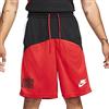 Nike Men's Pantaloni Sportivi Mnk DF Strtfvblk 11In Short, Black/University Red/White/White, DQ5826-011, L