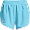 Under Armour Women's Fly By 2.0 Running Shorts , Jet Gray (024)/Reflection , Medium