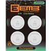 EEMB LIR2032H batteria ricaricabile 4PCS 3.7V batteria a bottone a gettoni agli ioni di litio 70mAh può sostituire ML2032 per l'orologio remoto della chiave dell'automobile Fob