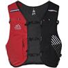 AONIJIE Zaino da corsa da 10 l, per corsa, escursionismo, sport, idratazione, per ciclismo, arrampicata, outdoor AONIJIE (nero + rosso, L)