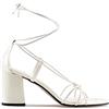 HUGO Gracemignons70-c, Slingback Donna, Bianco Aperto 114, 38 EU