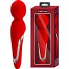 Pretty Love Walter Super Soft Silicone Mini Massage Wand Red