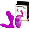 Pretty Love Terrance Anal Vibrator with Remote Control Purple