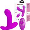 Pretty Love Vibrator Geri Super Power Dual Stimulator Purple