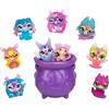 moose toys Magic Mixies Minis della serie Shimmerverse, confezione da collezione, 9 mini mixies, 2 di cui nascosti, con magica esperienza di disimballaggio della caldaia frizzante, 5 nuove squadre mini-mixies