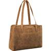 STILORD 'Blossom' Borsa Shopper Cuoio Donna Borsa a Tracolla Vintage Borsa da Viaggio Classico Borsa a Mano Shopping Bag Borsa Tote in Vera Pelle, Colore:torino - marrone