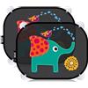 ACELIFE Tendine Parasole Auto Bambini 45x35,5cm Parasole Auto Bambini con Protezione UV, Parabrezza Finestrino Laterale con 8 Ventose, Tendina Parasole Auto Protezione Solare Raggi UV -2 pz