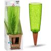 Scheurich 58869 Copa XXL Dispenser d'Acqua in plastica con Cono di Argilla, Verde, Altezza 32 cm, 1,0 Vol., 13 x 13 x 37 cm