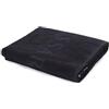 Trussardi Telo mare piscina o spa cotone spugna tessuto logato cm.170 x 90 (circa) articolo TRU2MTW01, Black, Taglia unica