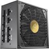 Sharkoon P30 Gold - Alimentatore per PC di alta qualità ed efficienza con certificato 80 PLUS Gold, completamente modulare, 850W, compatibile con i socket Intel e AMD