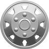 AUTO-STYLE AutoStyle Set di 4 Copricerchi Itah 16 pollici Argento (sferico)