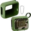 co2CREA Custodia in Silicone per JBL Go 4 Speaker Bluetooth Portatile (Altoparlante non incluso)(solo scatola,Case Only)