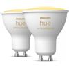 Philips by Signify Philips Hue White ambiance 2 Lampadine Smart GU10 35 W