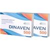 DULÀC FARMACEUTICI 1982 DuLàc, Dinaven 500, Integratore Alimentare con Diosmina ed Esperidina, Ideale in Caso di Gambe Pesanti e Gonfie, Microcircolo, Capillari Fragili, Made in Italy, 120 Compresse da 650 mg