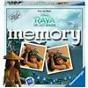 Ravensburger 20738 1 Memory Raya Disney, Gioco Memory per Famiglie, Età Raccomandata 4+, 72 Tessere