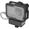 SMALLRIG Full Gabbia per GoPro Hero13 / 12/11 / 10/9 Cage Black, con Supporto Adattatore Audio - 3083C