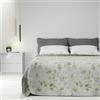 Byour3 - Copriletto Cotone Misto Matrimoniale Letto Singolo Piazza E Mezza Fantasia Primaverile Estivo Telo Arredo Copritutto Multiuso Copridivano GrandFoulard Coperta (Kyoto, Singolo)