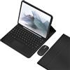 VLEAQC Custodia con Tastiera e Mouse per Samsung Galaxy Tab S6 Lite 10,4 Pollici 2024/2022/2020, Tastiera trackpad Bluetooth Rimovibile, Cover Folio Leggera con Porta Penna S,Nero