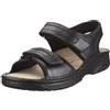Berkemann Fabian 05802-901, Sandali Uomo - Nero, 44 EU