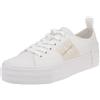 Calvin Klein Jeans Sneakers Vulcanizzate Donna Scarpe, Bianco (Bright White), 40 EU