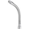 PATIKIL 8 Microfono Collo Oca 5/8-27 Filettatura Metallo Universale Tubo Flessibile Braccio Collo Oca Tubo Estensione per Multifunzione Fai da Te Argento