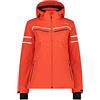 CMP Giacca Sci da Donna Protect con Cappuccio Removibile Rossa Taglia 42 Codice 31W0216-C827