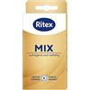 Ritex Assortimento di preservativi - emozionante versatile - per una maggiore selezione e divertimento, 8 pezzi, Made in Germany