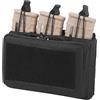 DONGKER Custodia Caricatore Tattica,Tripla Open Top Magazine Pouch Molle con 3 Toppe Gancio e Anello per Caricatori 223/5,56