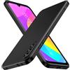 iVoler Cover in Silicone per Xiaomi Mi A3 con Protezione della Fotocamera, Ultra Sottile Custodia in TPU Morbida Anti-Graffio Antiurto Protettiva Case, Nero